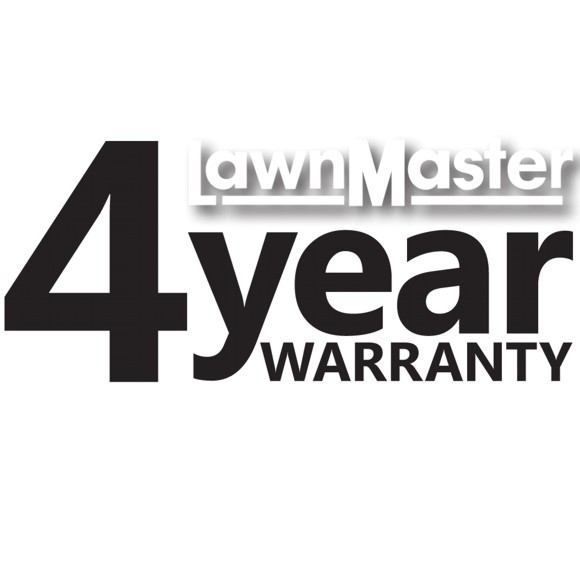 LawnMaster_4_year_warranty_logo