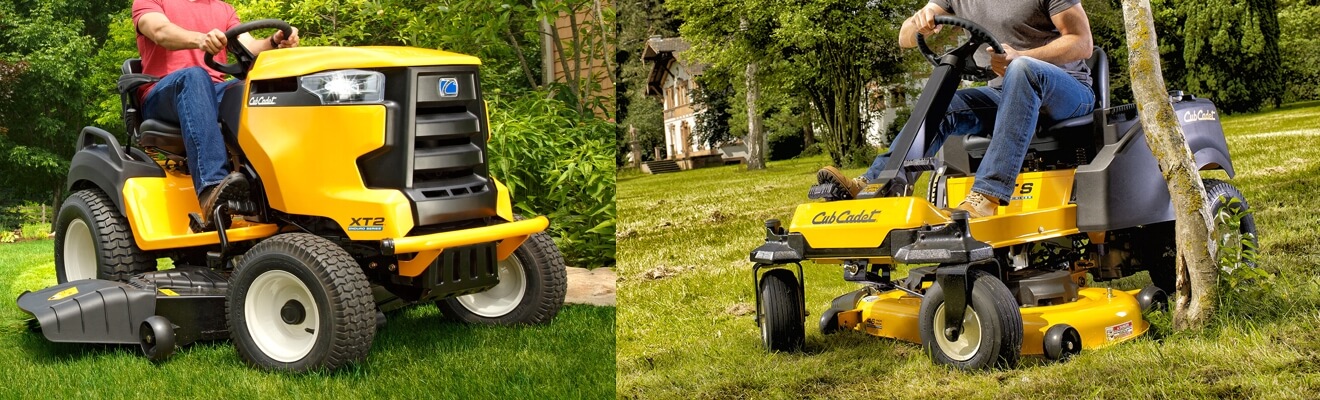 Cub Cadet ride on lawn mower image