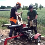 Log splitter picture