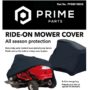 Rider mower cover