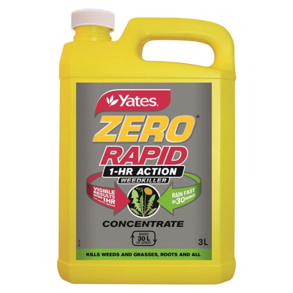 Yates Zero Rapid Weedkiller concentrate 3 ltr