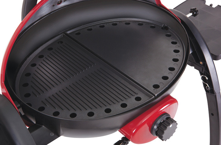 ziegler & brown portable grill half grill
